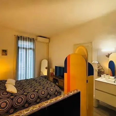 Appartement Grand T2 Avec Clim Balcon Wifi