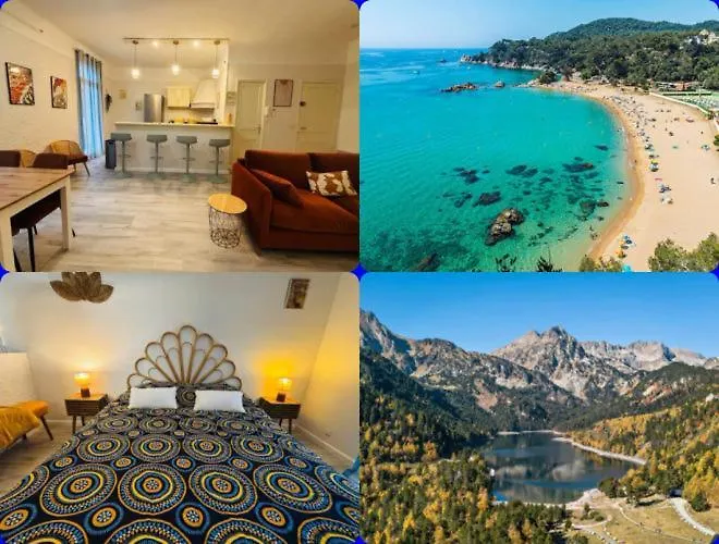 Grand T2 Avec Clim Balcon Wifi דירה *